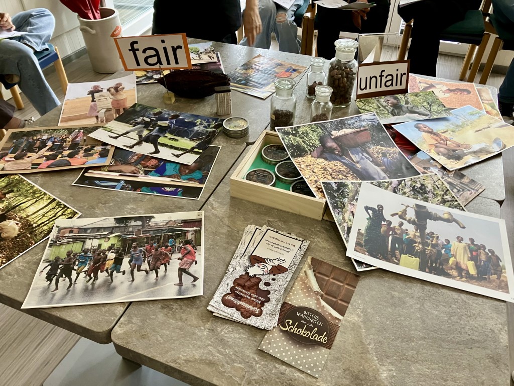 Die bittere Wahrheit über Schokolade – Ausflug der 7G3 in den Weltladen