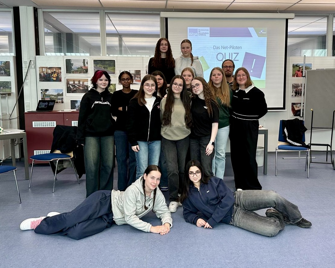 Präventionsprojekt „Net-Piloten“ an der Europaschule Gladenbach